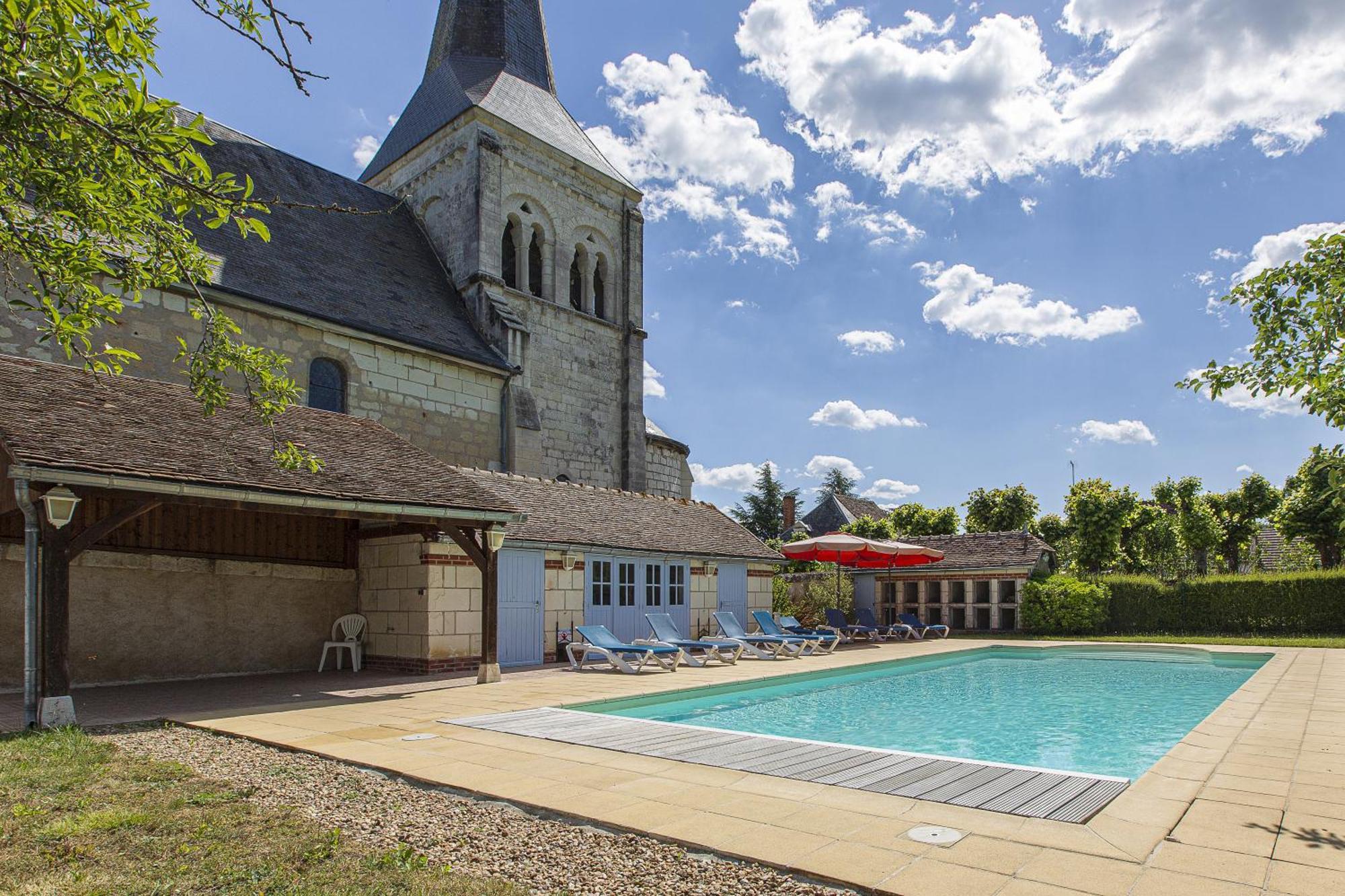 Manoir De La Voute Maison D'Hotes Pouillé Eksteriør bilde
